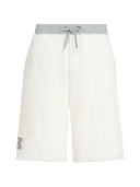 Brunello Cucinelli Shorts aus Baumwoll- und Leinenmischung