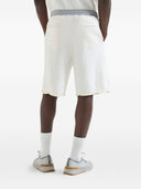 Brunello Cucinelli Shorts aus Baumwoll- und Leinenmischung
