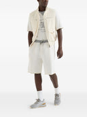 Brunello Cucinelli Shorts aus Baumwoll- und Leinenmischung
