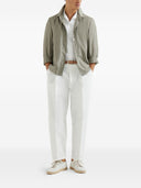 Brunello Cucinelli Silk Blouson Jacket