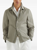 Brunello Cucinelli Silk Blouson Jacket
