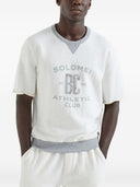 Felpa Brunello Cucinelli In Cotone Con Logo