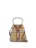 Burberry Check Mini Bucket Bag