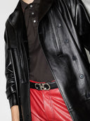 Ferragamo Gancini Leather Belt