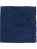 Ferragamo Gancini Silk And Wool Stole