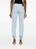 Jeans in denim ricamato Ermanno Scervino
