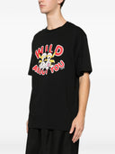 Kenzo T-shirt en coton tigre sauvage