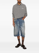 Pantaloncini in cotone denim di Acne Studios