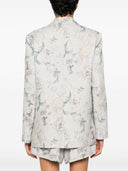 Giacca blazer stampata Forte Forte