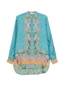 Pierre Louis Mascia Printed Silk Shirt