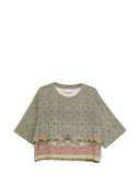 Pierre Louis Mascia Printed Silk Blouse