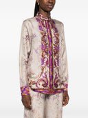 Pierre Louis Mascia Printed Silk Shirt