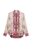 Pierre Louis Mascia Printed Silk Shirt