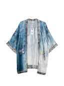 Kimono in seta stampata Pierre Louis Mascia