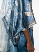Kimono in seta stampata Pierre Louis Mascia