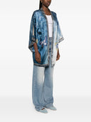 Kimono in seta stampata Pierre Louis Mascia