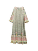 Robe en soie imprimée Pierre Louis Mascia