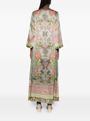 Robe en soie imprimée Pierre Louis Mascia