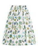 Falda Fay De Algodón Estampada