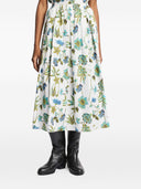 Falda Fay De Algodón Estampada