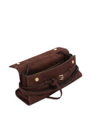 Borsa a mano Tie Me di Moschino in pelle