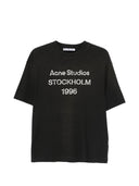 Camiseta de algodón con logo de Acne Studios