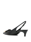 Sergio Rossi Leather Slingback Pumps