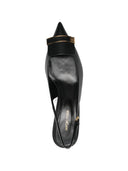 Sergio Rossi Leather Slingback Pumps