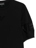 Pull à col rond en coton Emporio Armani