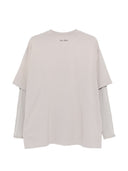 Acne Studios T-shirt imprimé superposé