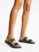 Jimmy Choo Fayence-Ledersandalen