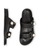 Jimmy Choo Fayence-Ledersandalen