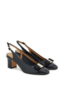Escarpins à bride arrière en cuir Ferragamo