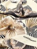 Foulard en soie imprimé Ferragamo