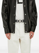 Ferragamo Gancini Leather Belt