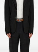 Ferragamo Gancini Leather Belt