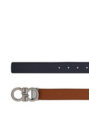 Ferragamo Gancini Leather Belt