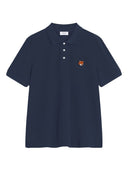 Maison Kitsune' Fox Head Cotton Polo Shirt