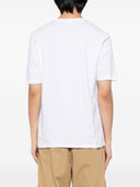 Maison Kitsune' Fox Head Baumwoll-T-Shirt