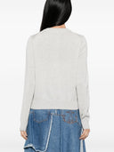 Baby-Fox-Woll-Cardigan von Maison Kitsune