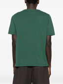 T-shirt in cotone con testa di volpe Maison Kitsune