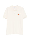 Maison Kitsune' Fox Head Cotton Polo Shirt