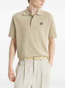 Polo Maison Kitsune' in cotone con testa di volpe