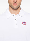 Canada Goose Logo Cotton Polo Shirt