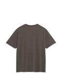 T-shirt in cotone con scritta Maison Kitsune
