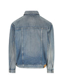 Giacca camionista in denim Saint Laurent