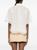 Ermanno Scervino 刺绣棉质衬衫