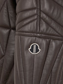Moncler X Rick Owens Leather Bomber Jacket