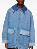 Ganni Patchwork Denim Jacket