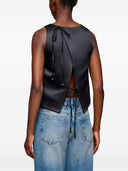 Ganni Satin-Tanktop